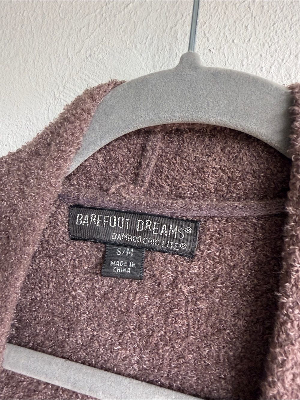 Barefoot Dreams Bamboo chic lite brown Long Cardigan small medium - Picture 2 of 4